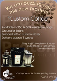Cutom Coffee promotional product