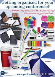 Conference promotional products border=